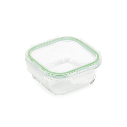 Стъклен съд Bake&Go; квадратен 14,5 x 14,5 x 6 см / 520 мл