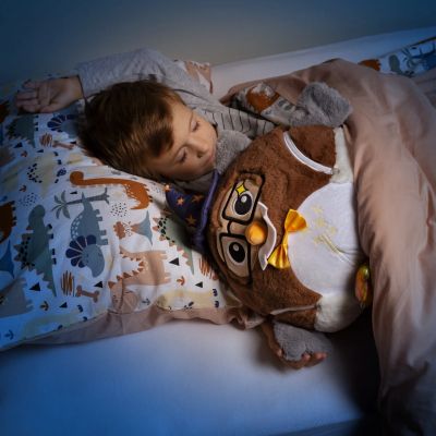 Бухалче дядо филип 3 в 1: одеяло, възглавница и играчка