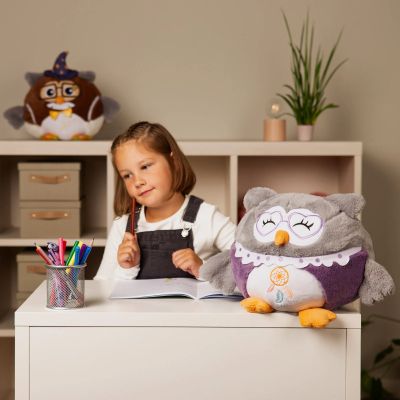 Бухалче Баба Лиза – 3 в 1 играчка, възглавничка и одеяло
