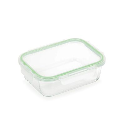 Стъклен съд Bake&Go; правоъгълен 21 x 16 x 6,5 см / 1000 мл