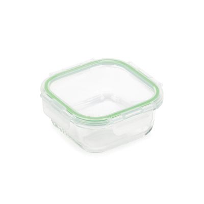 Стъклен съд Bake&Go; квадратен 14,5 x 14,5 x 6 см / 520 мл