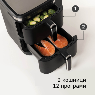 Еър Фрайер с две кошници Tower XXL