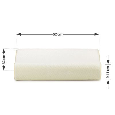 Възглавница MemoDream Anatomic 32x52 см с мемори пяна.