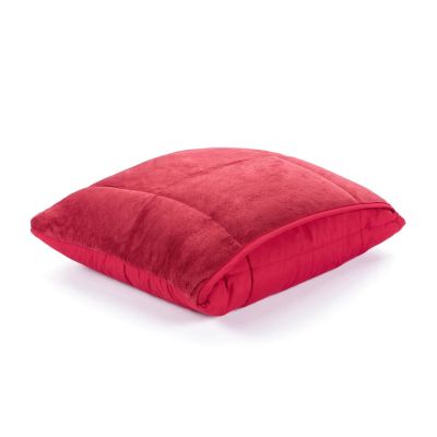 Декоративно одеяло 4в1 SoftTouch 140x200 см червено