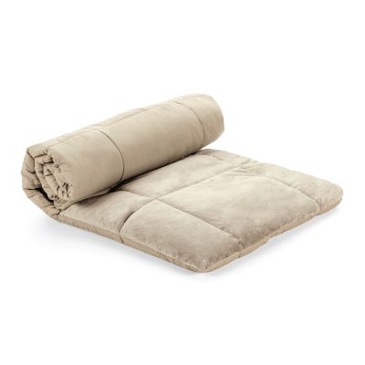 Декоративно одеяло 4в1 SoftTouch 140x200 см бежово