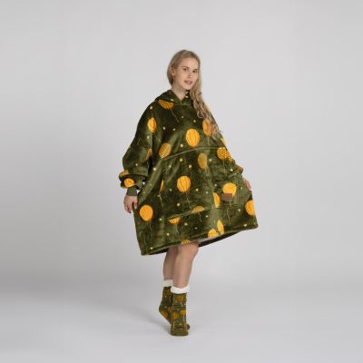 Hoodie одеяло с ръкави Svilanit Baloons