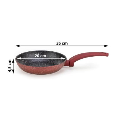 Универсален Тиган Rosmarino Lava Stone 24 cm