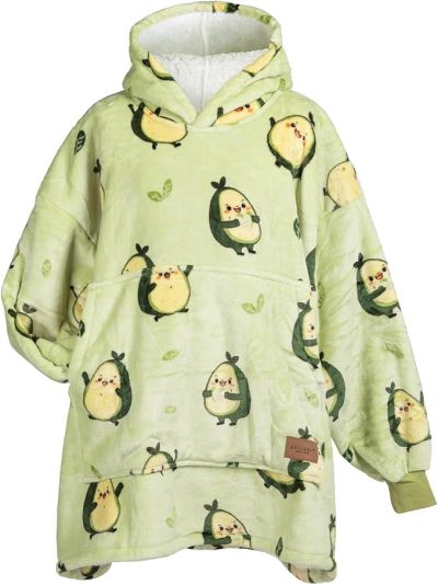 Hoodie одеяло с ръкави Svilanit Avocado
