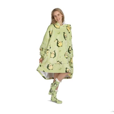 Hoodie одеяло с ръкави Svilanit Avocado