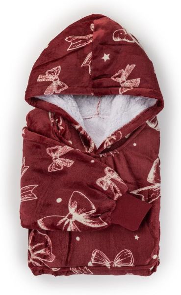 Hoodie одеяло с ръкави Svilanit Панделка