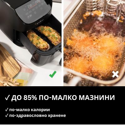 Еър фрайър Rosmarino TempSense – 6 L